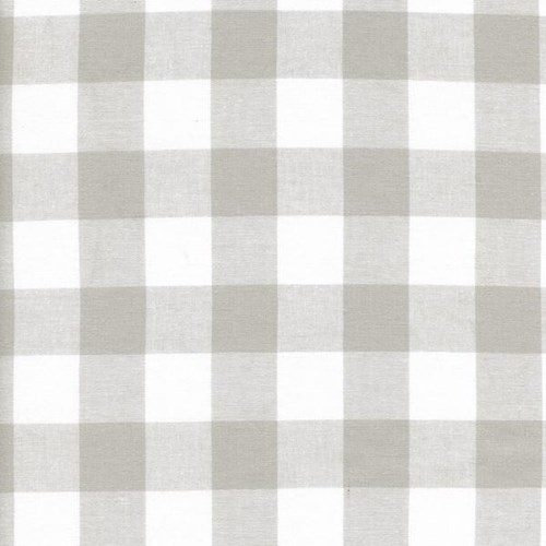 One Inch Gingham in Linen