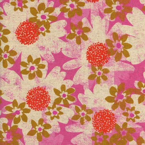Daisy Fields in Pink CANVAS