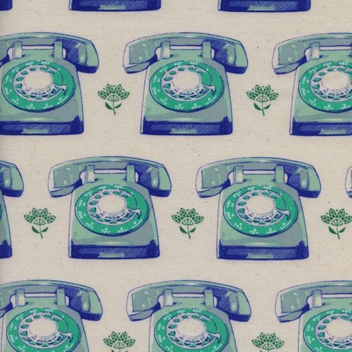 Telephones in Aqua