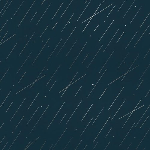 Precipitation in Teal Metallic
