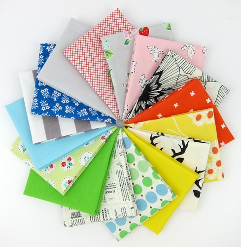 Design Star June 2016 Fat Quarter Bundle Curated by Rita Hodge