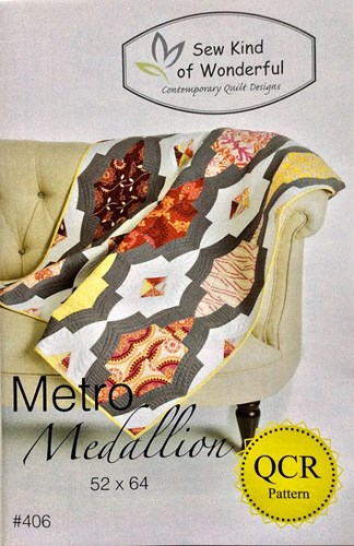 Metro Medallion Quilt Pattern by Sew Kind of Wonderful