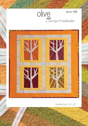 Olive Quilt Pattern by Carolyn Friedlander