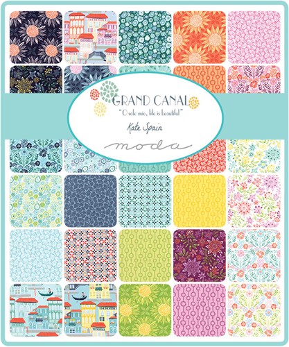 Grand Canal Fat Quarter Bundle by Kate Spain