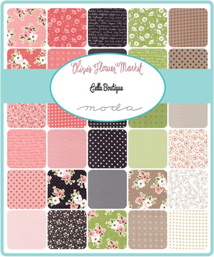 Olive's Flower Market Jelly Roll by Lella Boutique
