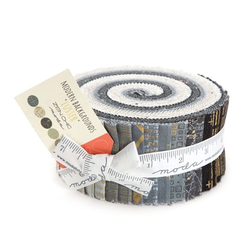 Modern Backgrounds Luster Jelly Roll by Zen Chic