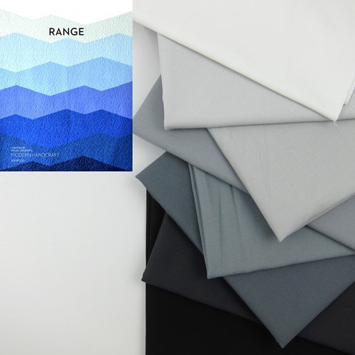 Range Quilt Kit in Grayscale