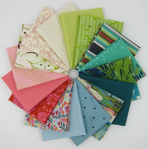 Design Star September 2016 Fat Quarter Bundle Curated by Nicole Young of Lillyella Stitchery