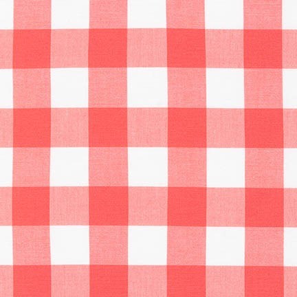 Carolina Gingham 1" - Coral