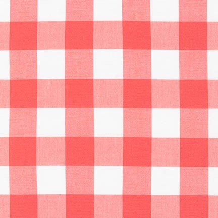 Carolina Gingham 1" - Coral