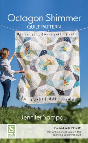 Octagon Shimmer Quilt Pattern by Jennifer Sampou