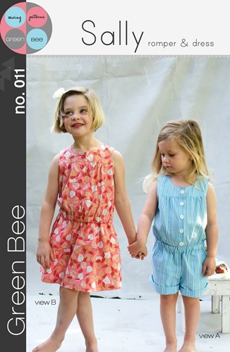 Sally Romper and Dress by Green Bee Design