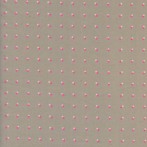Double Dots in Neon Pink