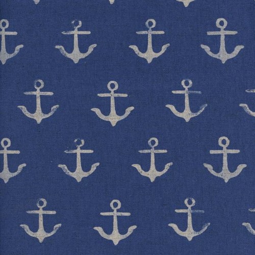 Anchor in Blue CANVAS