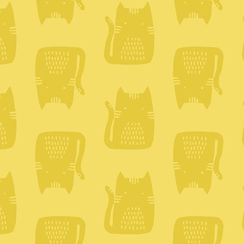 Cats in Yellow