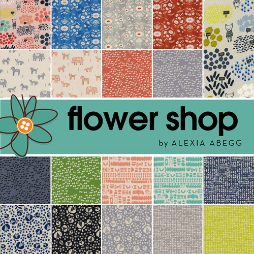 Flower Shop Fat Quarter Bundle by Alexia Abegg for Cotton and Steel