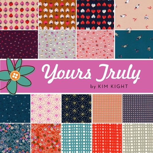 Yours Truly Fat Quarter Bundle by Kim Kight for Cotton and Steel