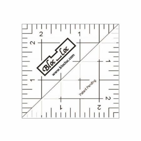 2.5" Half Square Triangle Ruler by Bloc Loc