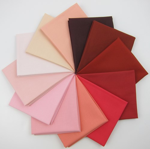 Kona Pink to Red Mini Colorway Bundle  