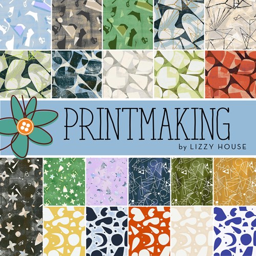 Printmaking Fat Quarter Bundle by Lizzy House