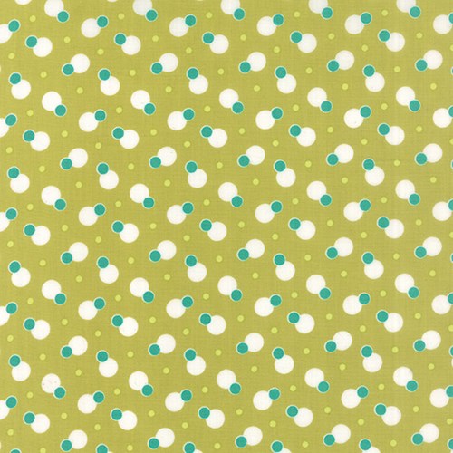 Geometric Dot to Dot in Chartreuse