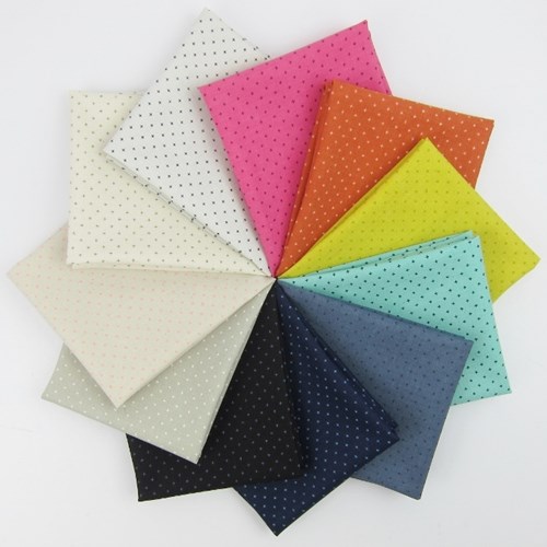 Add It Up Basics Fat Quarter Bundle by Cotton and Steel