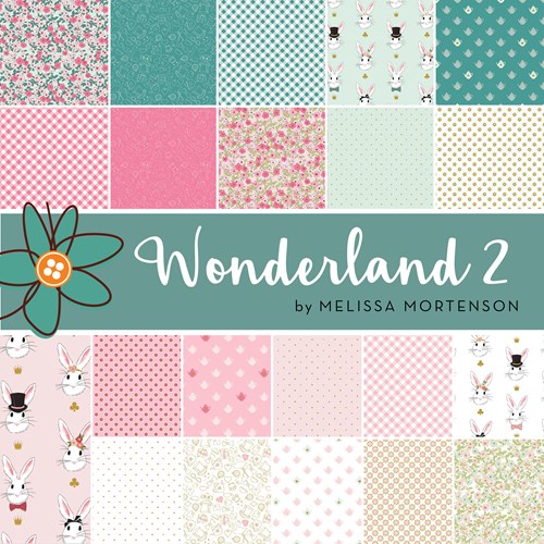 Wonderland 2 Fat Quarter Bundle by Melissa Mortenson