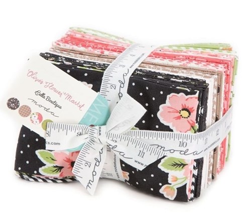 Olive's Flower Market Fat Eighth Bundle by Lella Boutique for Moda Fabrics