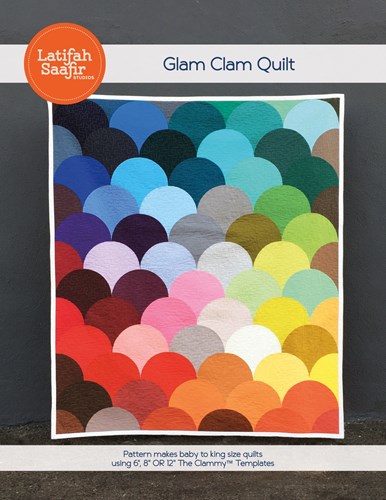 Glam Clam Quilt Pattern by Latifah Saafir Studios