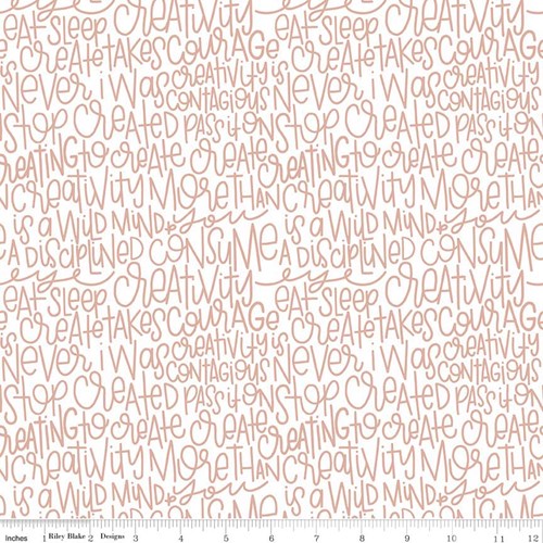 Text in Rose Gold Sparkle