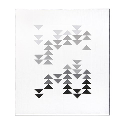 Migration Quilt Kit in Gray - Throw Size - Initial K Studio