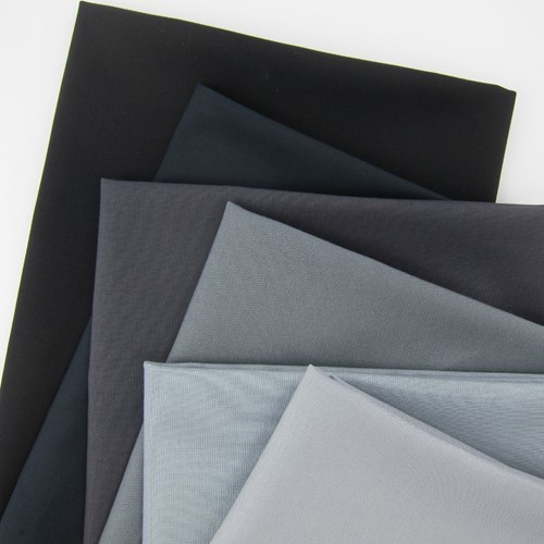 Arrowhead Throw Size Quilt Kit in Grey - Initial K Studio