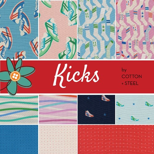 Kicks COTTON Fat Quarter Bundle by Melody Miller