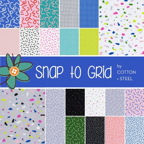 Snap to Grid Favorites Fat Quarter Bundle by Kim Kight