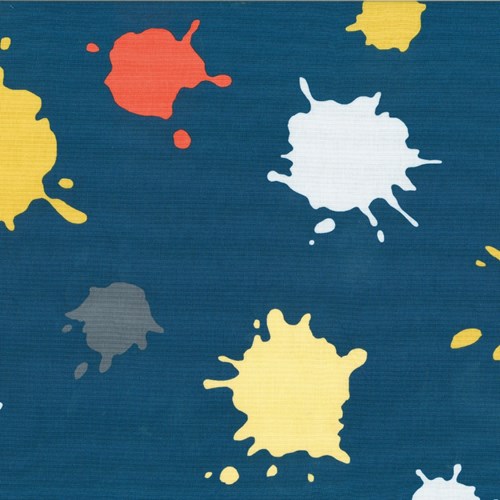 Ice Cream Splat in Navy