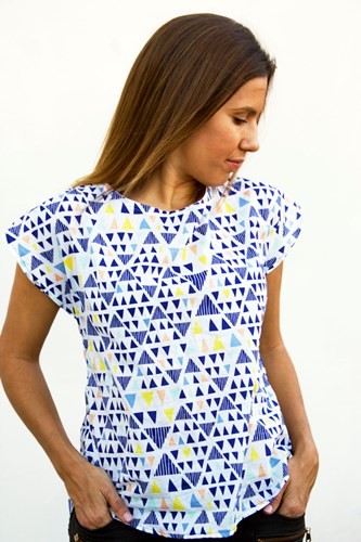 The Bondi Top by Sew to Grow