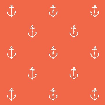 Anchors Away in Coral