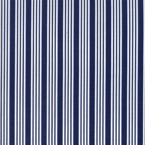 Striped in Navy