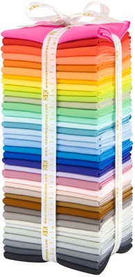 New Kona Colors Fat Quarter Bundle with 340 Color Card
