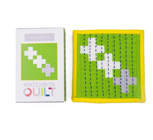 Matchbox Quilt Kit in Gray