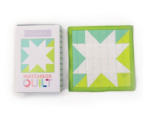 Matchbox Quilt Kit in Aqua