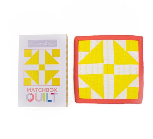 Matchbox Quilt Kit in Yellow
