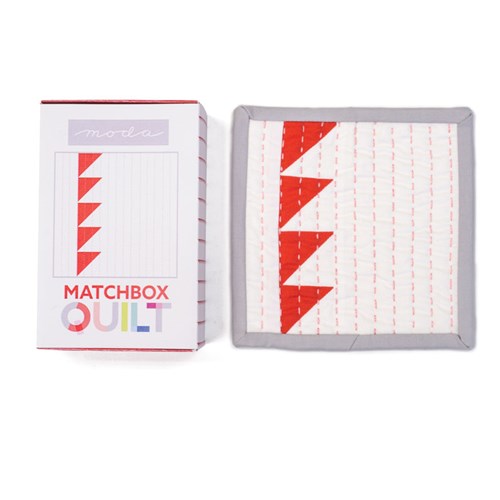 Matchbox Quilt Kit in Red