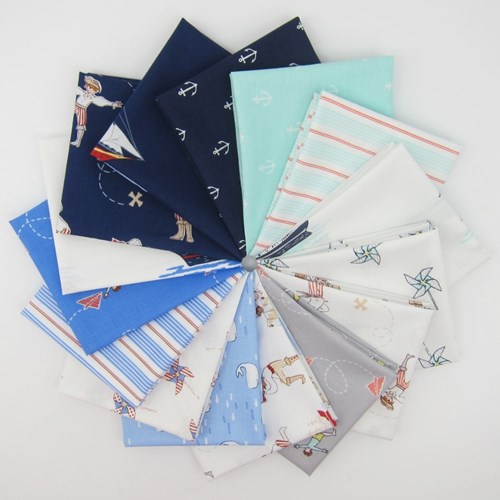 Best of Sarah Jane Fat Quarter Bundle Boys Colorway