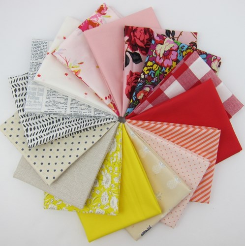 Design Star August 2017 Fat Quarter Bundle Curated by Rita Hodge