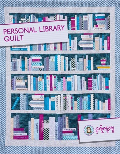 Personal Library Quilt by Heather Givans of Crimson Tate
