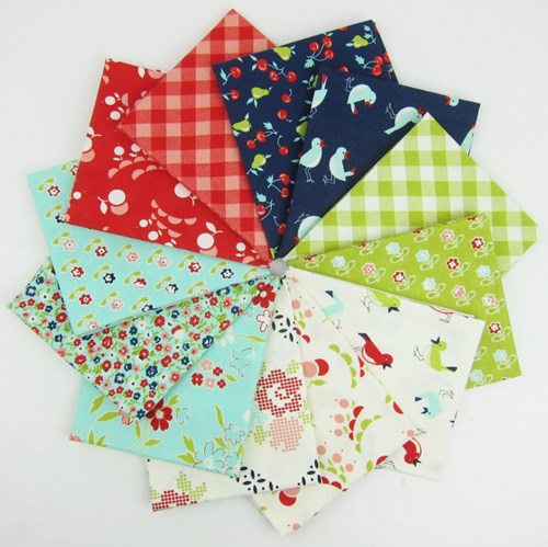 Vintage Picnic Favorites Fat Quarter Bundle by Bonnie and Camille