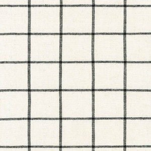 Grid Yarn Dyed Woven - Ivory