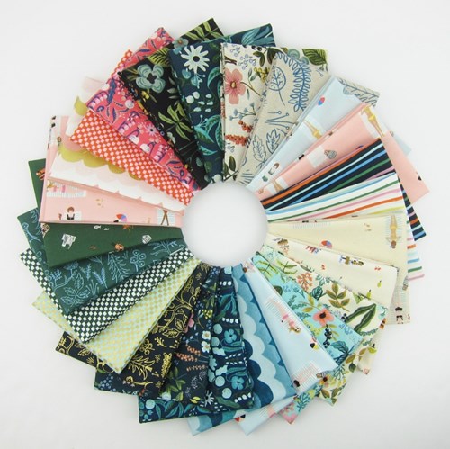 Amalfi COMPLETE Fat Quarter Bundle by Rifle Paper Co. for Cotton + Steel