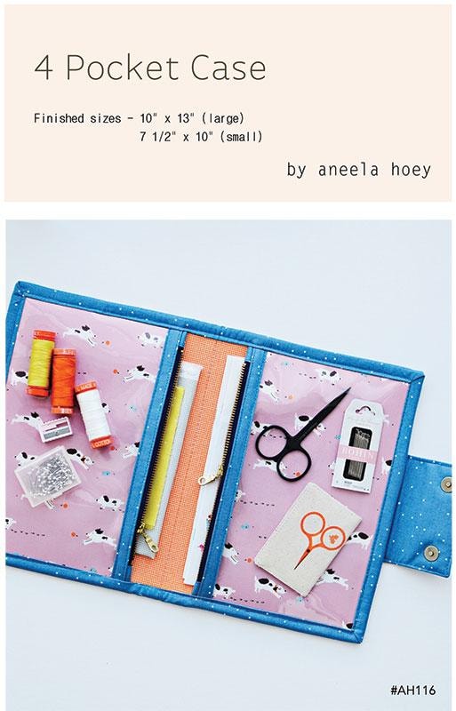 4 Pocket Case Pattern | Aneela Hoey